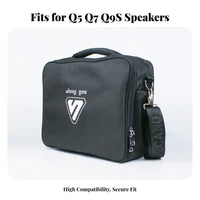 Easy to Carry Portable Speaker Carrying Case Adjustable Strap Speaker Carrying Backpack Long-Lasting for DJs, Live Performances, Events