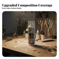 1200 Grit Fine Finish Primer Spray Can Light Gray Color Aerosol Primer Fills small Imperfections Model Coating Multi-Surface Use for Hobbyists, Crafters, Crafting, Well-Ventilated Area