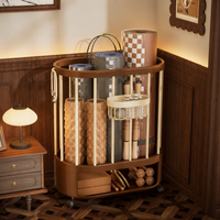 fitness equipment storage cart