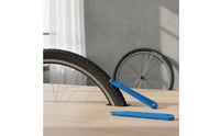 2 Pieces Tire Lever with Metal Tip Flat Bike Tire Removal Tool Set Steel-Core for Cyclists