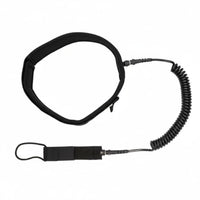 Adjustable Fit SUP Waist Belt Leash 360° Double Swivels Stand up Paddleboard Waist Cord Watersports Gear for Paddleboarders