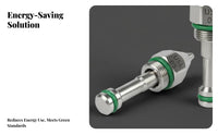 dirts Suppression Spray Head Fine Mists Generation Dry Fog Nozzle Low Pressure Resonance Mists Nozzle for Construction Sites, Warehouses