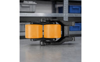 Pallet Truck Wheel Bracket Replacement Wheel Bracket with Mounting Ears Heavy-Duty for Maintenance Technicians, Warehouse Managers