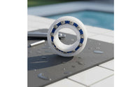 Pool Cleaner Tire Ribbed Pattern Replacement Cleaner Tire Set Easy to Install