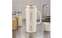 Portable Cup-Style Soy Soy Milk Machine Handled Electric Soy Soy Milk Machine Insulated Kitchen Appliance Lidded