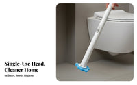 Toilet Brush Set Hygienic Toilet Brush Kit Space Saving Washroom Accessory for Office, RV