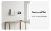 Transparent Surfacemounted Rack Damagecostless Mounting Installation Transparent Picture Shelf Easy to Install Adaptable Use