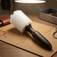 Nylon Head Leather Carving mallet Stainless Steel and Leather Mallet Wear-Resistant
