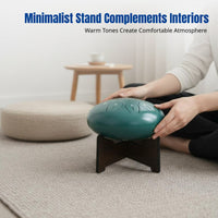 Steel Tongue Drum Stand, Celestial Drum Display Stand, Upright Holder for Multiple Sizes