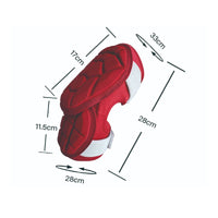 Contoured Elbow Pad with EVA Foam Segmented Sports Elbow Pad Shock-Absorbing Sports Arm Guard Supportive for Athletes