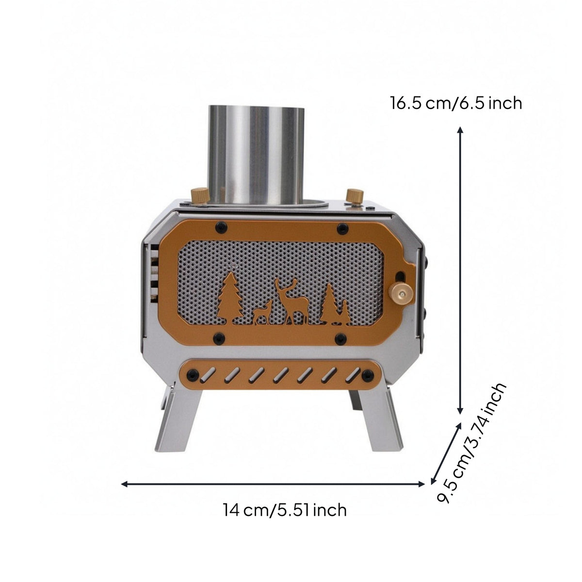 Portable Metal Incense Holder Ash-Catching Industrial Incense Holder Easy to Use Home Decor