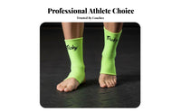 Ventilated Heel Design Muay Thai Ankle Guard Abrasion Protection Sanda Instep Guard Breathable Material Kickboxing Ankle Support Lightweight for Kickboxers, Combat Artists, Competition, Sparring, Training, Workout