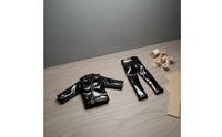 OB11 Doll Clothes Set Cool Look Miniature Biker Jacket Pants for Hobbyists
