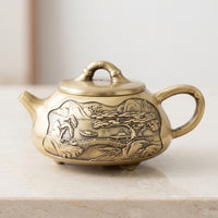 Decorative Teapot Compact Teapot with Lid Loose Leaf Tea Pot for Collectors, Home Decor