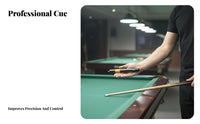 Carbon Fiber Cue Extension Extended Reach Telescopic Cue Extension Lightweight Quick to Attach for Professionals, Game Room, Bar
