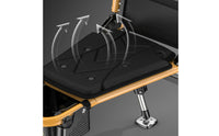 Fishing Chair with Rod Holder Heavy-Duty Fishing Chair Any-Terrain Furniture for Fishermen, Camping, Outdoor