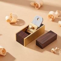 High Carbon Steel Blade Ebony Brass Block Plane Wear-Resistant Violin Maker's Plane Compact Size Long-Lasting for Woodworkers, Carpenters, DIY Enthusiasts