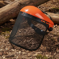 Face Guard with Mesh Breathable Full Face Guard Impact Resistant for Gardeners, Yard Work, Spraying