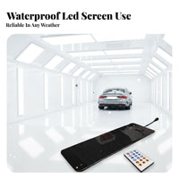 Car Rear Window LED Display GIF Animation Support Flexible Car LED Screen High-Brightness Bright Lights App Controlled Scrolling Sign