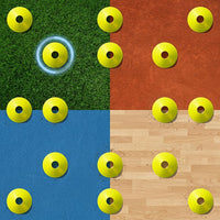 Soccer Training Marker Cones, Agility Disc Cones for Football, Basketball, Skating, Field Sport Accessories