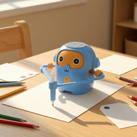 Screenscreenless Drawing Robot Toy Educational Drawing Robot Interactive Doodle Bot Learning for Beginners