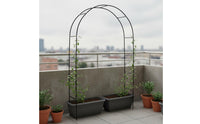 Flower Support Trellis Long-Lasting Flower Obelisk Trellis Metal Garden Obelisk Rustproof Metal Plant Frame Sturdy Duty