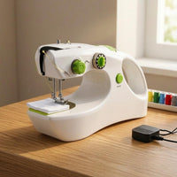 Built-in Handle Portable Hand Sewing Machine Thread Cutter handheldGrip Sewing Machine on/power Button Household Tool Multiple Layers