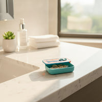 Portable Jewelry Organizer Case Compact Jewelry Organizer with Compartments Portable for Journeyers, Suitcase, Dorm Room