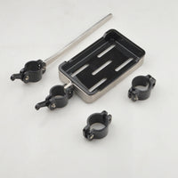 Bathroom Sink and Home Kitchen Drain Rack in 304 Stainless Steel, Foldable Over the Dish Drying for Students