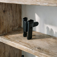 Drumstick Sticks Holder with Clamp Compact Drumstick Holder with Clamp Matte for Drummers, Percussionists, Stage, Rehearsal Rooms