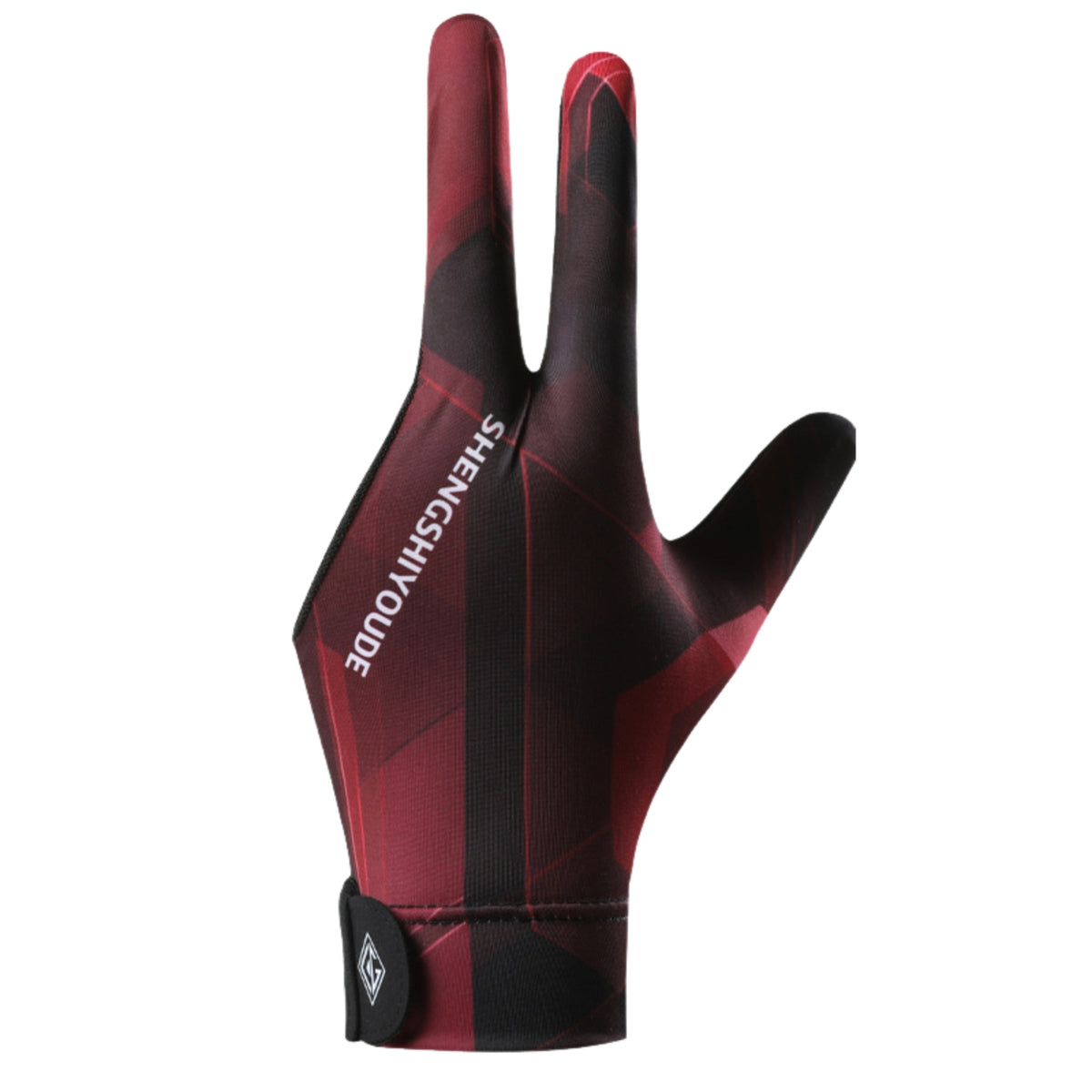 Compression Material Left Hand Pool Glove Anti-Slip Sports Accessory Wrist Tab