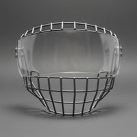 Wire Cage Face Guard Impact Resistant Helmet Cage Visor Combo Breathable Design Sports Gear for Adults