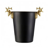 Ice Bucket Portable Ice Bucket with Handles Rust-Resistant Beverage Chiller for Hosts, Parties