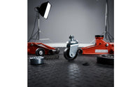 High Load Capacity Trolley Lifting Device Wheel Sturdy Construction Hydraulic Trolley Lifting Device Wheel Effortless Rolling Heavy Duty Caster Quiet Operation for Mechanics