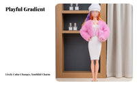 4 Pieces 11 Inch Doll Clothes Complete Look 4 Piece Doll Outfit Stylish Design Miniature Outfits for Girls, Kids