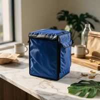 Cleaning Tool Bag Structured Tool Bag with Shoulder Strap Heavy-Duty