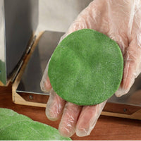 Handheld Batter Press Round Skins Wooden Batter Press Wooden Dumpling Skin Maker Natural Wood Cooking Tool Safe Handling