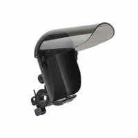 Motorcycle Phone Holder Easy Installation Weather-Resistant Phone Direction Guide Holder 360° Rotation Rain Cover Bike Mount