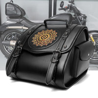 Motorcycle Tail Bag Portable Motorcycle Rear Bag for Daily Commuting