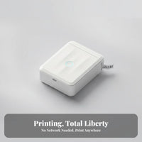 Inkless Printing Handheld Thermal Labeler Customizable Labels Portable Thermal Printer APP Controlled Price Label Machine Bluetooth Connectivity for Shop Owners, Supermarket Employees, Retail Shop, Small Business, Warehouse, Kitchen