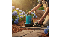 21V Submersible Water Pump with Battery Cordless Battery Powered Water Pump Portable Waterproof for Gardeners, Aquarium Hobbyists, Garden Watering