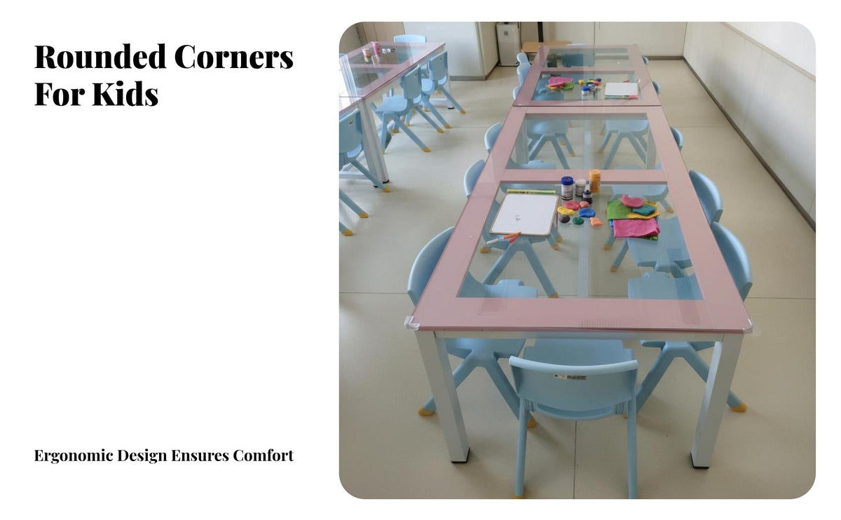 Kindergarten Drawing Table Easy to Easy-Maintenance children's Table and Chair Set Scratch Resistant children's Storage Art Desk for Students