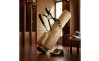 Golf Stand Bag Seven-Compartment Golf Bag with Stand Double Strap for Walking Golfers, Driving Range