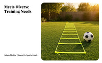 Portable Agility Ladder Lightweight Speed Training Ladder for Field