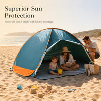 Automatic Pop-Up Beach Sun Shelter Tent UV Protection