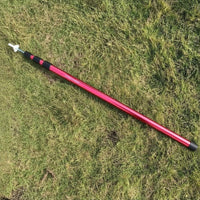 Adjustable Tarp Pole Waterproof Telescoping Tent Pole Adjustable Tarp Poles Includes Rainproof Cap Extendable Awning Support