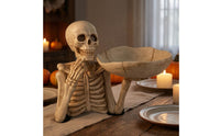 Skeleton Tray Crack Detailing House Decoration Shallow Bowl Home Decor for Entryway, Hallway