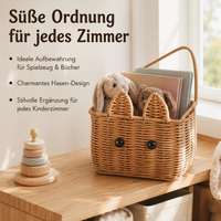 Square Storage Basket, Woven Basket 16x16x17cm, Shelf Baskets with Handles, Small Basket for Shelf, Kitchen, Bathroom, Toys