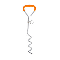 Chrome-Plated Dog Tie-out Clip Sturdy Pet Tethering Clip Portable Dog Tie out Cable Easy to Install for Outdoor