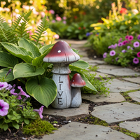 Mushroom Garden Ornaments for Micro Landscape Planter Decor